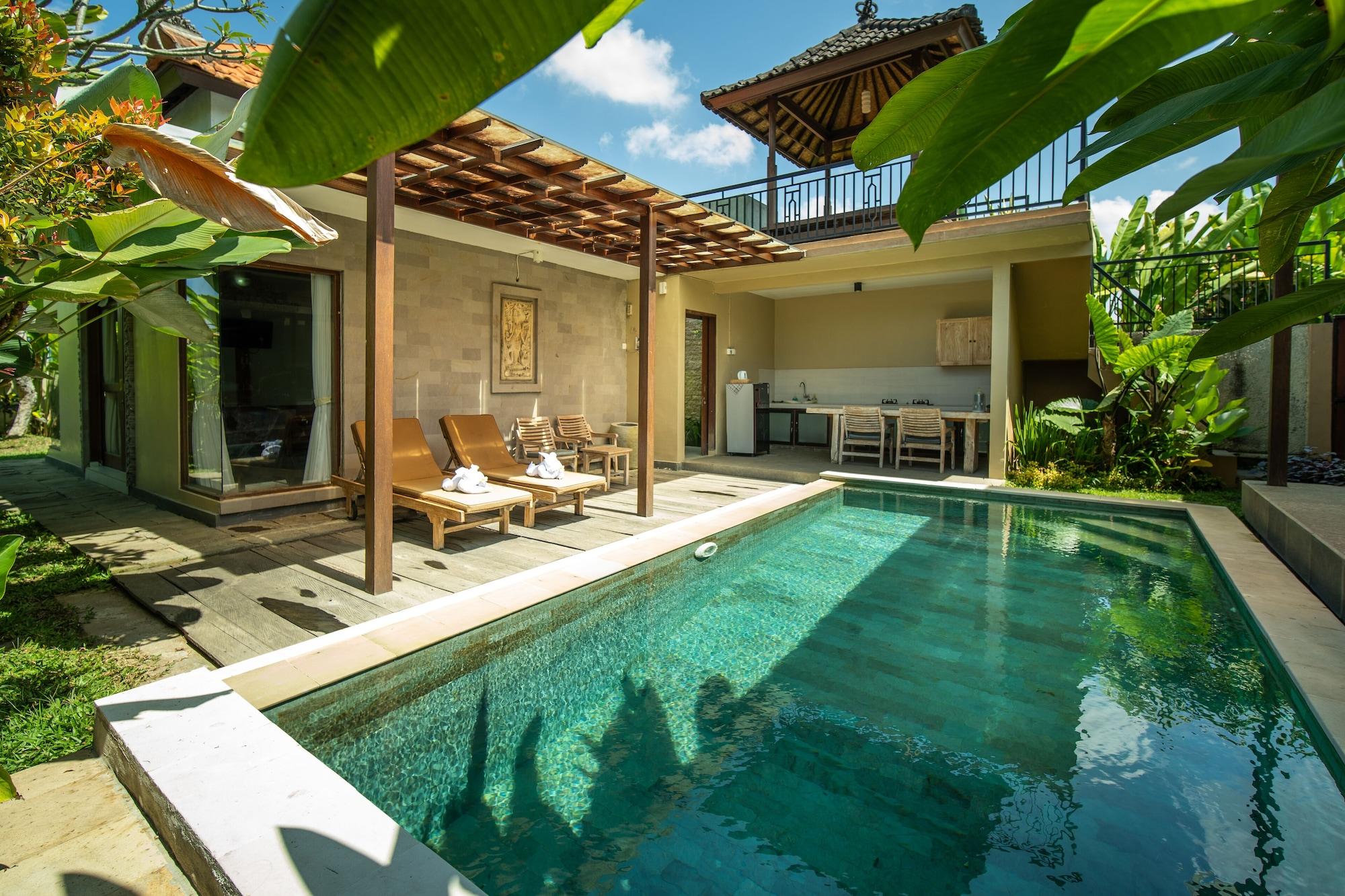 Ubud Lestari Villa Exterior foto